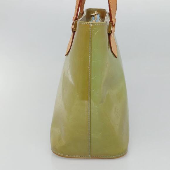 LOUIS VUITTON Monogram Vernis Houston Hand Bag Baby Blue M91005 - Picture 5 of 12